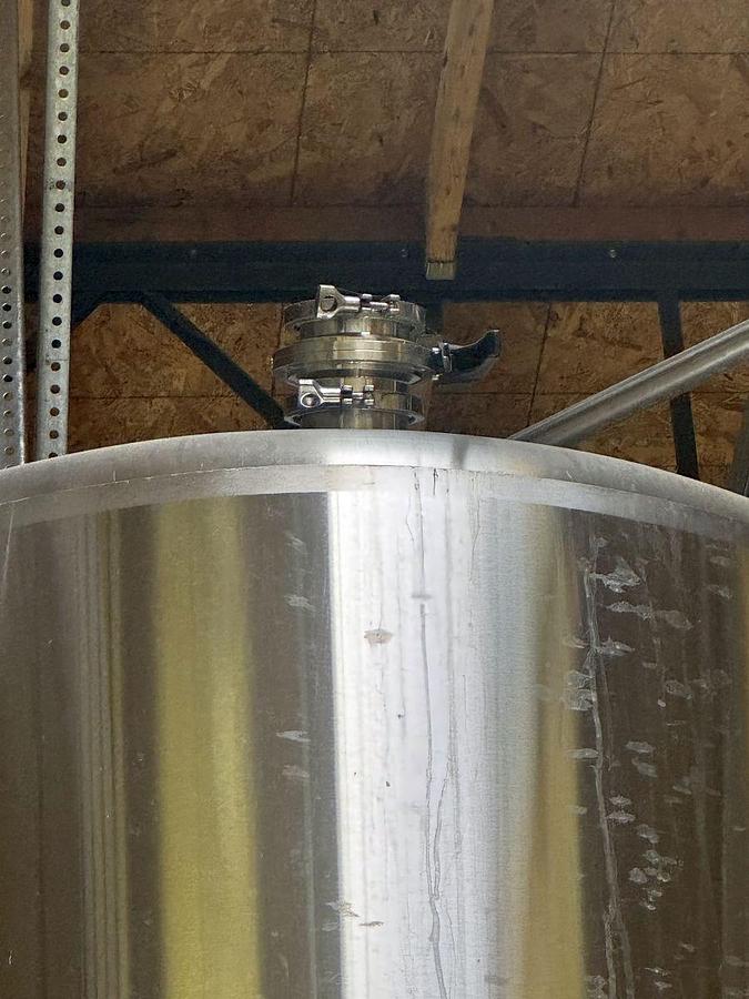 Used 2 available - Used Marks Fabrication 40 bbl / 1240Gal Jacketed Conical Fermenters