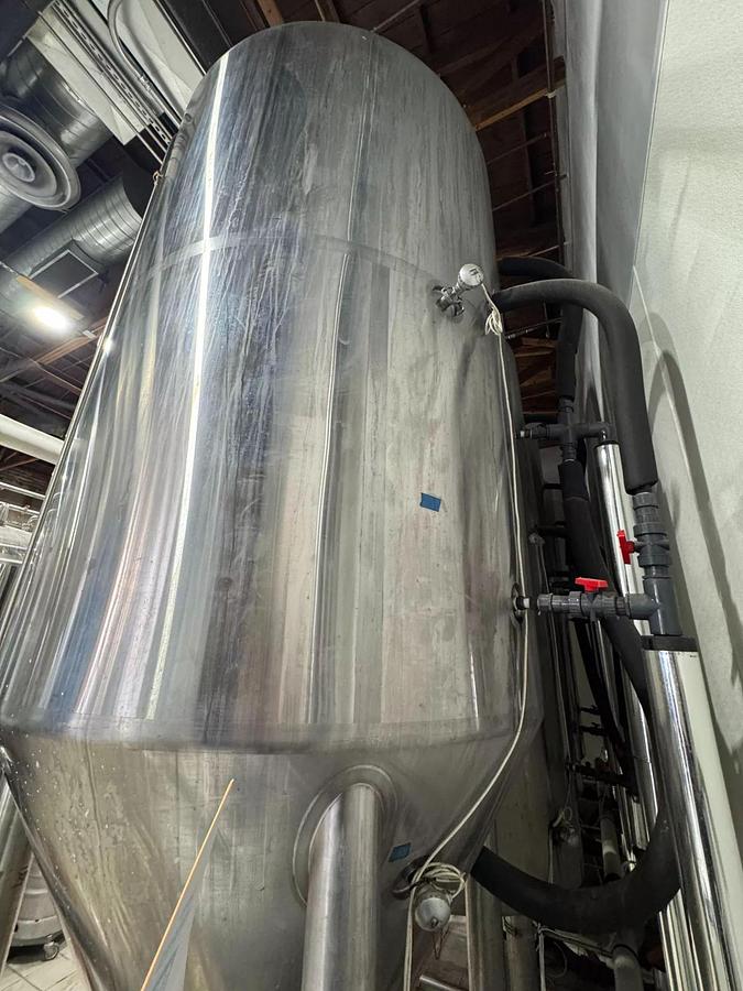 Used (3) Available - 40 bbl JTB unitank fermenters