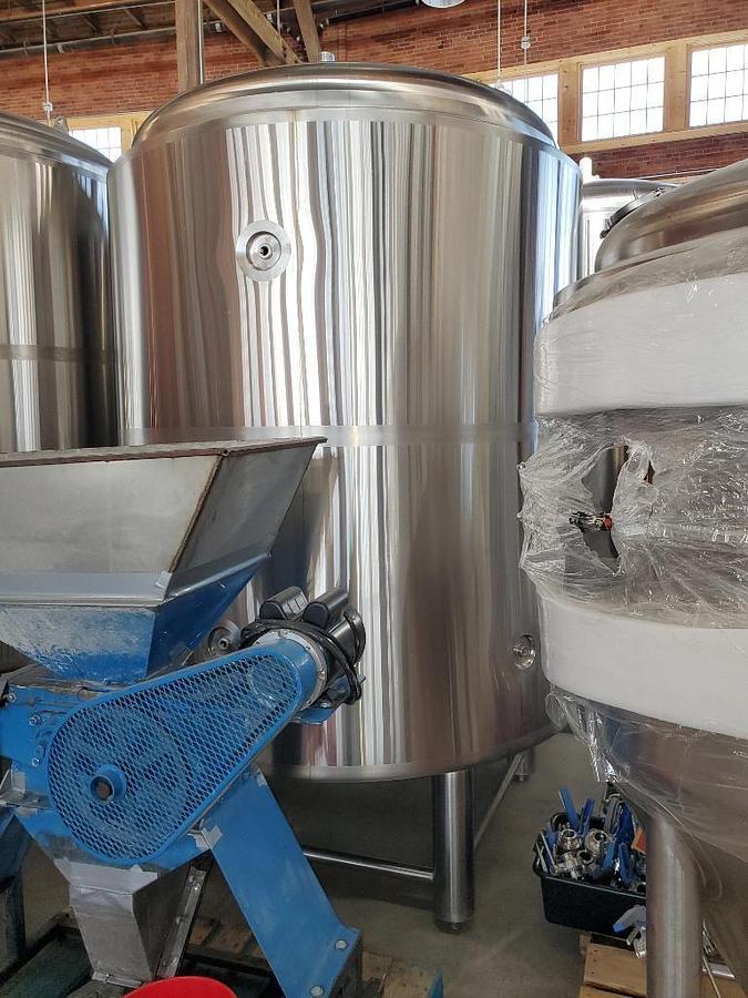 Used (4) Available - Used ABE American Beer Equipment 30 bbl / 930 Gal jacketed brite tank