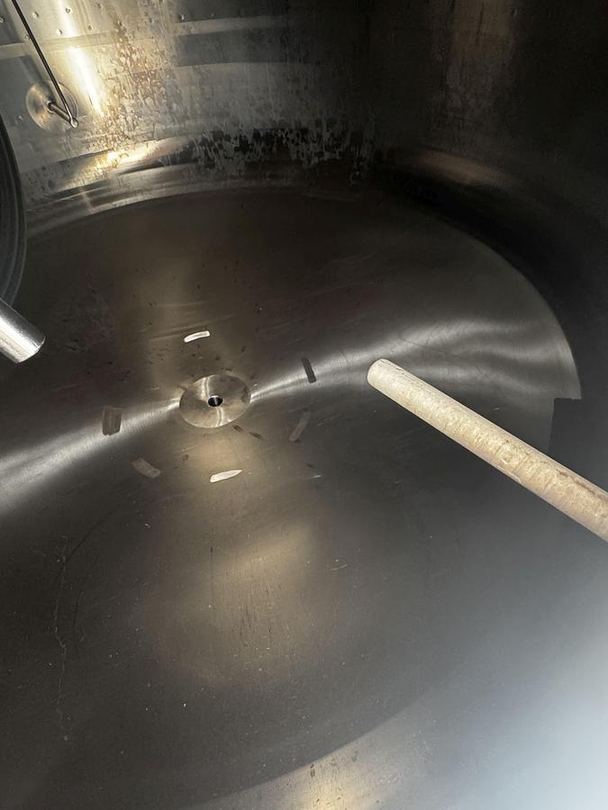 Used Used JVNW 40 / 1230 Gal Jacketed High Pressure Brite Tank