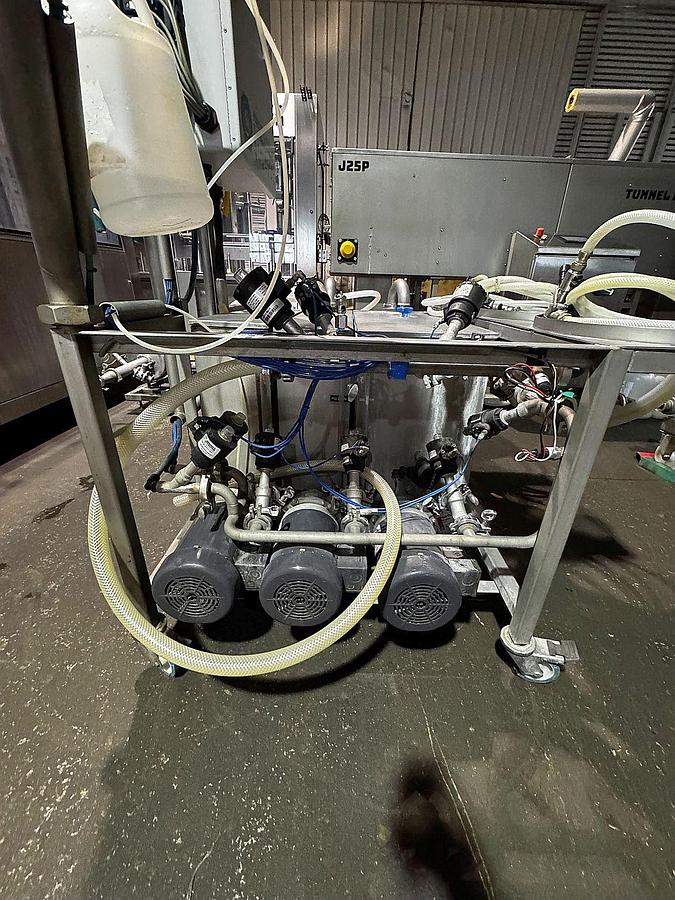 Used Used Premier Stainless 3 head keg washer