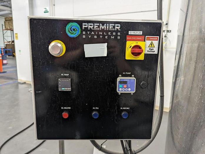Used Used 40 Bbl Premier Stainless Electric Hot Liquor Tank