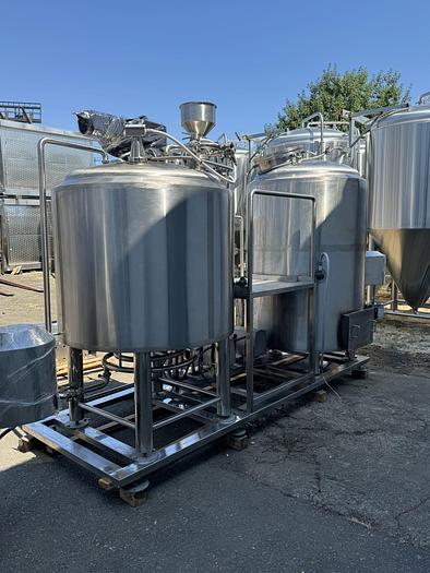 Used Used 5bbl Direct Fired Brewhouse