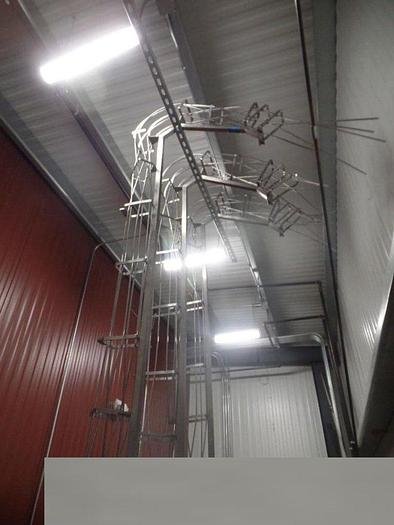 Used Used Alpha Canhusker full height depalletizer