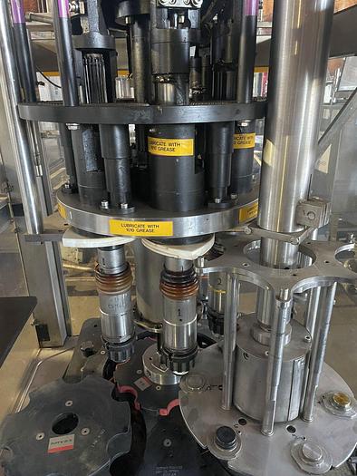 Used Zalkin 6-head rotary Plastic Capper