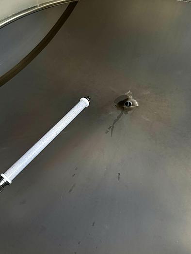 Used Vance Metals 50 bbl/ 1550 Gallon Jacketed Brite Tank