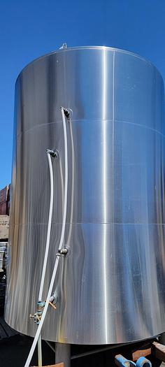 Used (2) Available - Used AAA Metals 120 bbl Jacketed Brite Tank - 3720 Gal