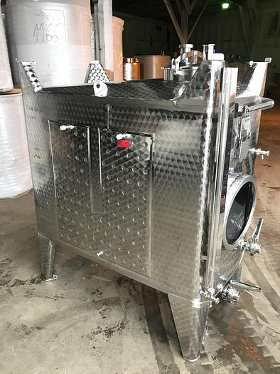 New Stock Letina 265 Gallon / 1000L Jacketed Square Storage Tote Tank