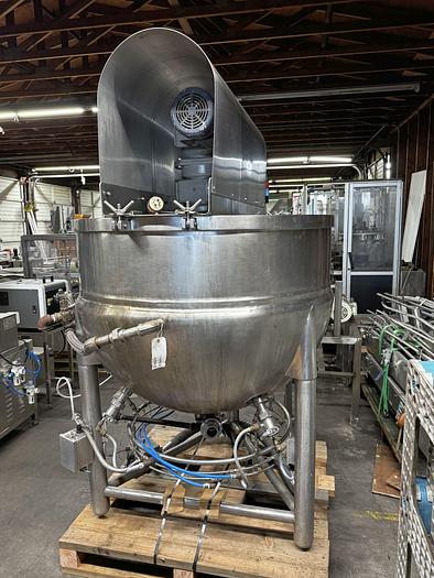 Used Lee 200 Gallon Steam Kettle