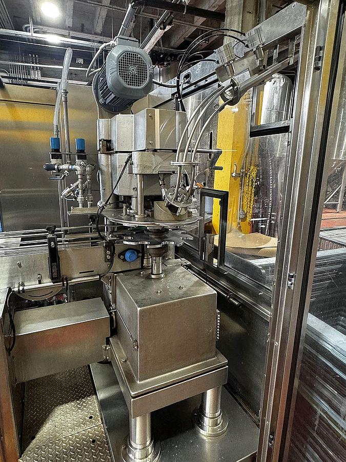 Used Comac 8/1 Can Filler/ Seamer