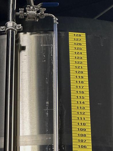 Used (1) Available - Used DME 120 bbl Jacketed Brite Tanks