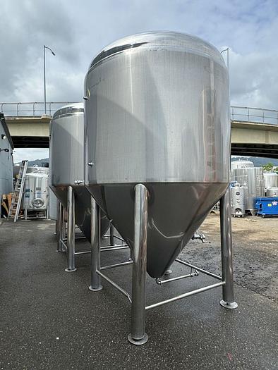 Used (2) available - Used PBST 60 bbl Jacketed Fermenter
