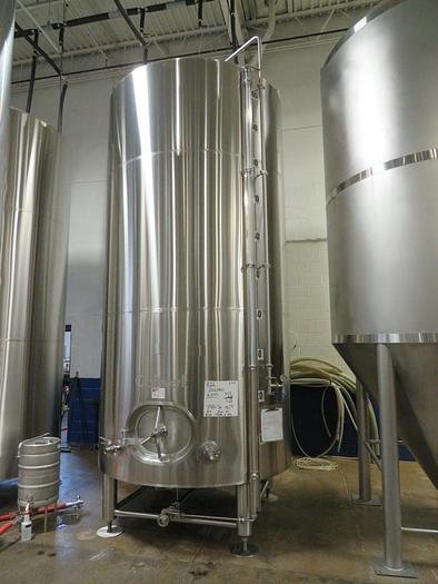 Used (2) Available - Craftwerk 100 bbl Jacketed Brite Tanks