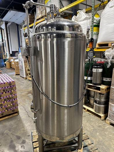 Used Used Stout 4 bbl Jacketed Brite Tank