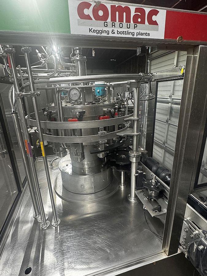 Used Comac 8/1 Can Filler/ Seamer