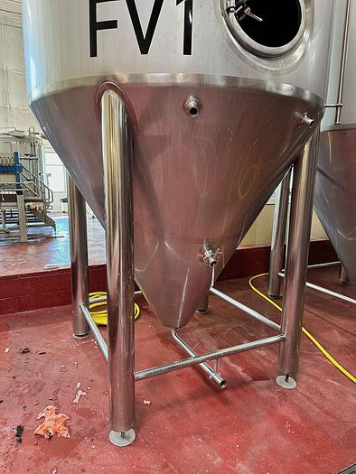 Used (4) Available - Used IDD 50 Bbl/60HL (1550Gal) Jacketed Conical Fermenter