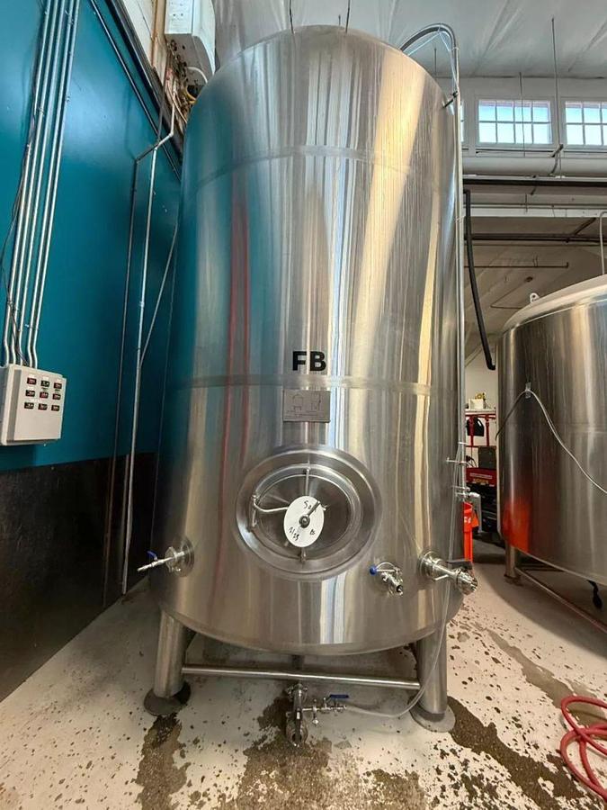 Used (3) Available - Used PBST 90 bbl / 2790 Gal Jacketed Brite Tanks