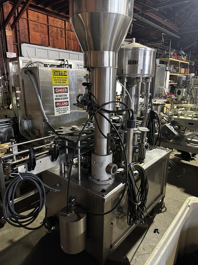 Used Used GAI 8/1 Monoblock Filler Corker