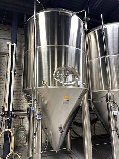Used (4) Available - Used Prospero SK 60 bbl (1860gal Usable) conical fermenters