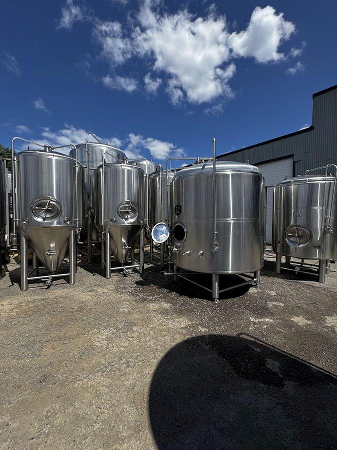 Used Premier Stainless 60 bbl / 1860Gal Jacketed Brite / Storage Tank