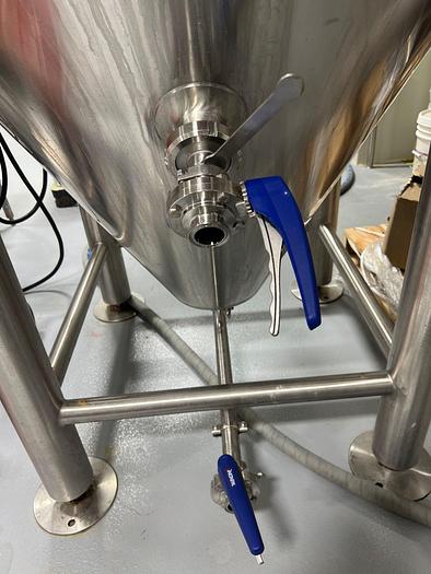 Used (2) Available - Used Premier Stainless 15 bbl Jacketed Fermenters