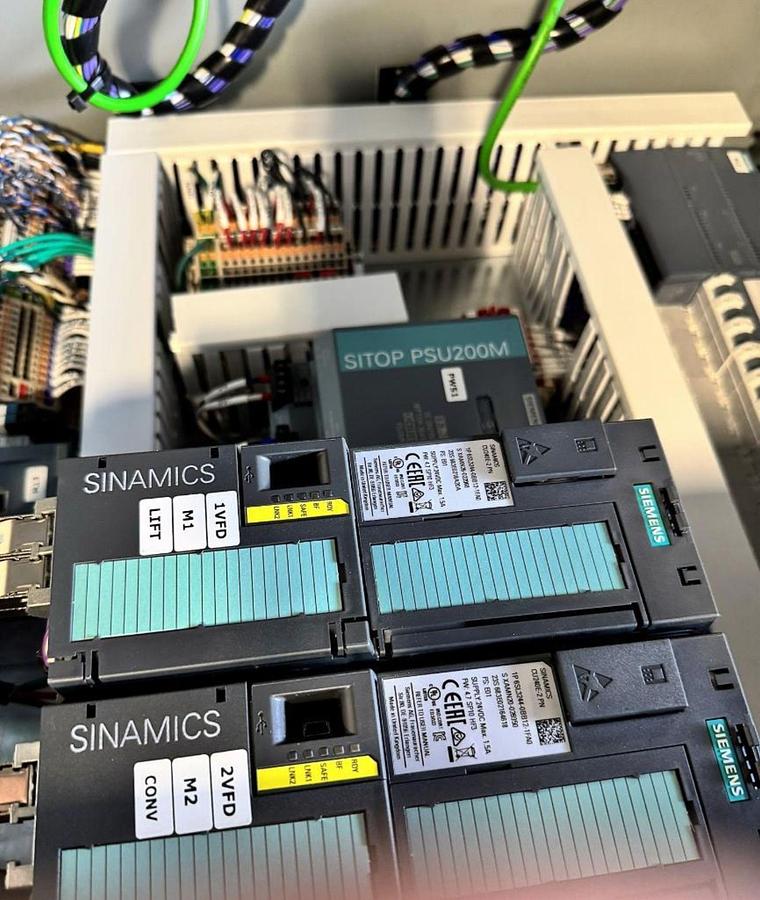 Used SKA Can-I-Bus Half Height can depalletizer