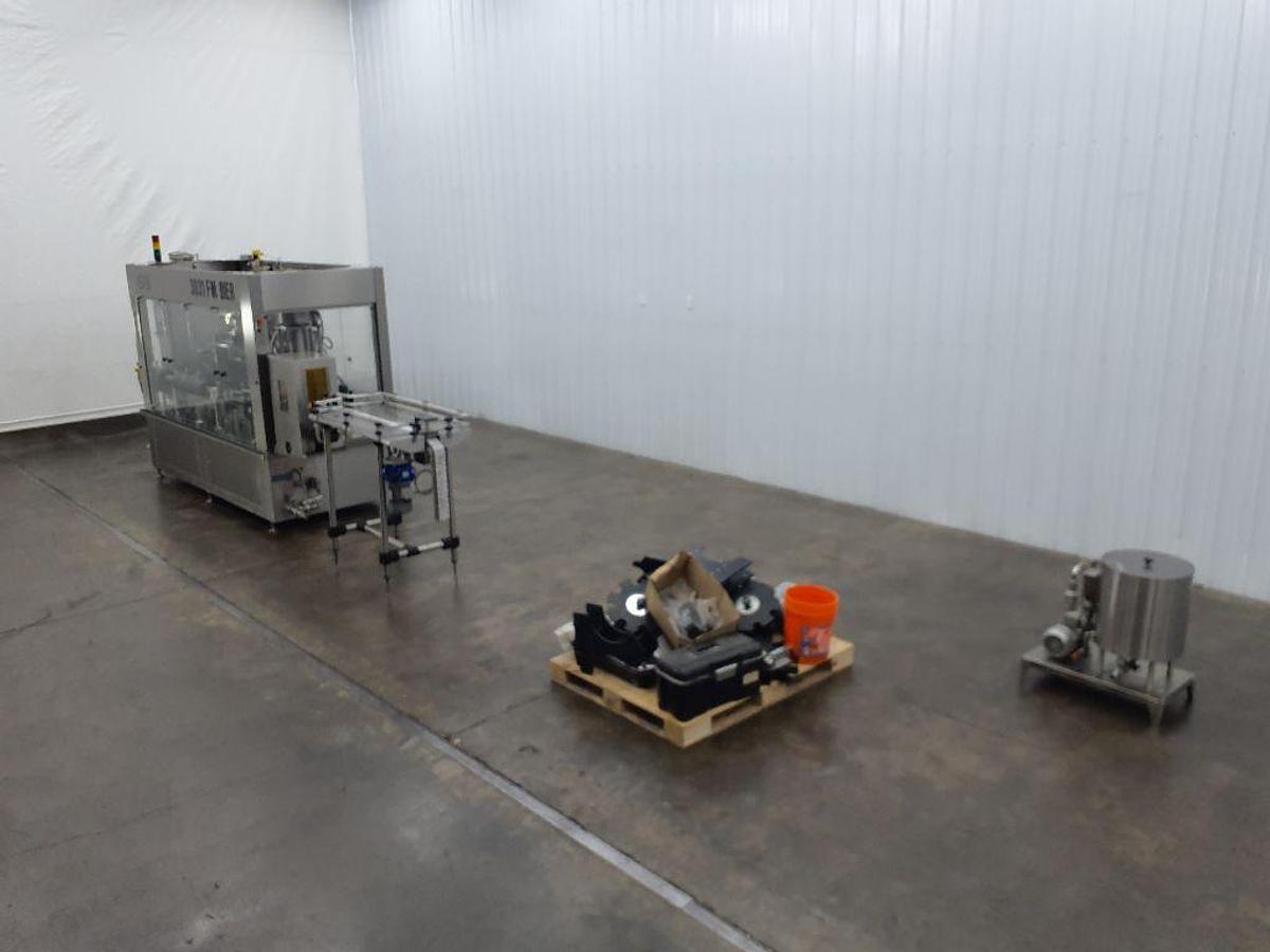 Used Used GAI 3031 FM Bier Monoblock Rinser/Filler/Capper
