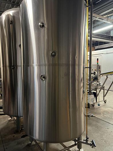 Used (1) Available - Used Premier Stainless 15 bbl Brite Tank - 465 gal
