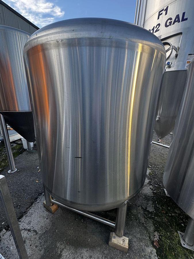 Used Used Premier Stainless 20 bbl / 620Gal Single Wall Storage / Brite Tank