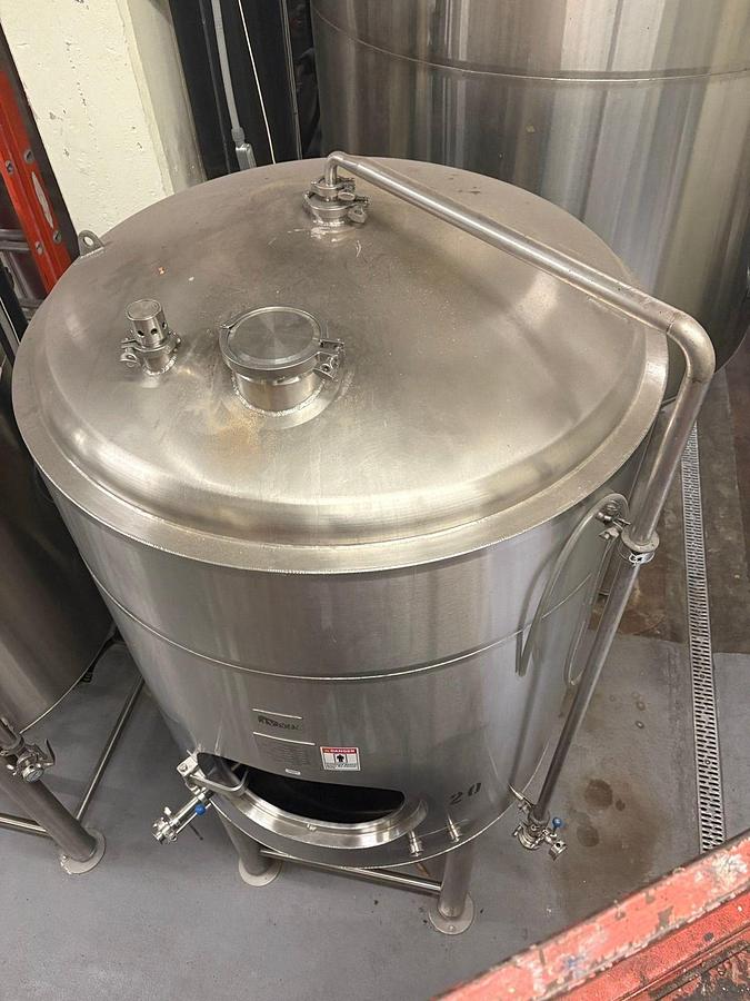 Used (2) Available - Used JV Northwest 20 bbl / 620 Gallon Jacketed Unitank fermenter