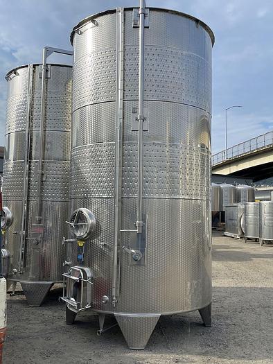 Used (5) Available - Used Letina 15,800L/ 4175 Gal VC Jacketed Fermenters