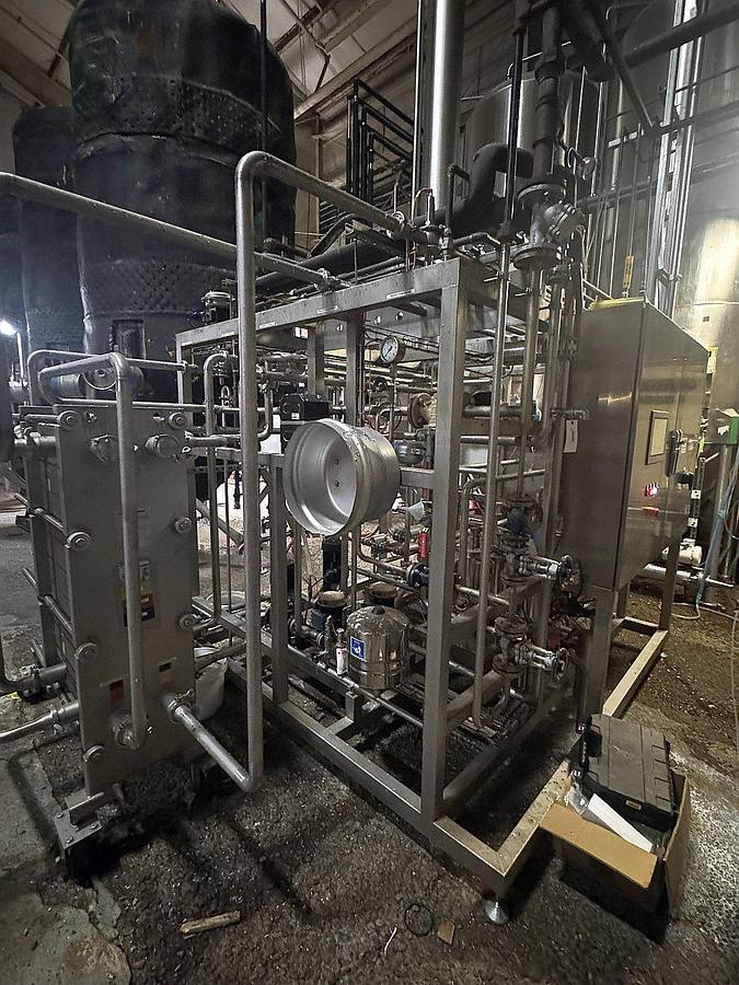Used 2019 COROSYS FPS/HWD 45 HOT WATER DEAERATION & FLASH PASTRURIZATION SYSTEM