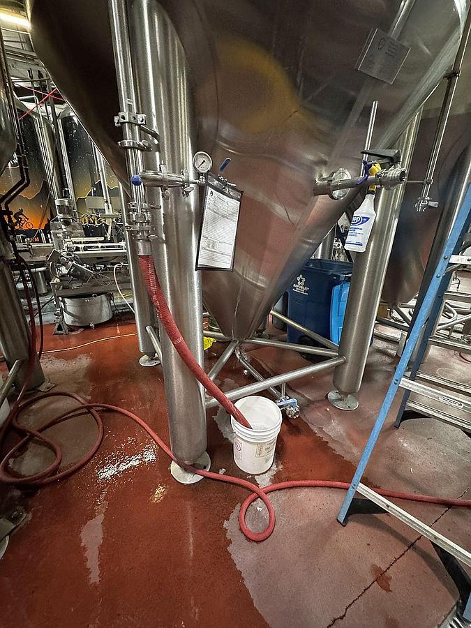 Used (2) Used Criveller 120 bbl/ 3720 Gal Jacketed Fermenters