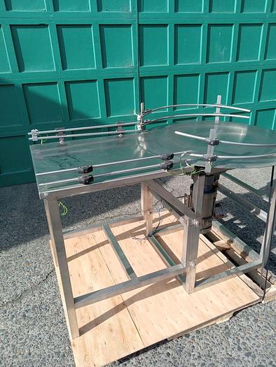 Used Inline Filling Systems 48" Rotary Accumulation Table (EXP. PROOF)