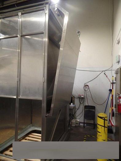 Used Used Alpha Canhusker full height depalletizer