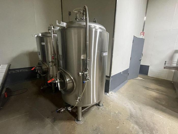 Used Used BSV Blackstone 7 bbl/ 220gal jacketed brite tank