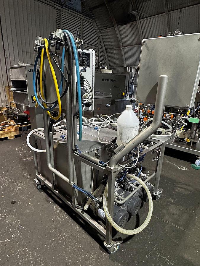 Used Used Premier Stainless 3 head keg washer