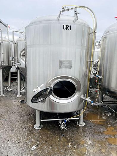Used (1) Available- Used BSV (Blackstone) 20 bbl/ 620Gal jacketed brite tank