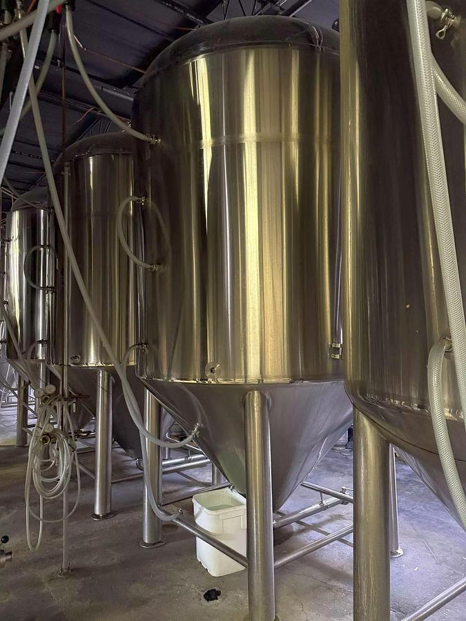 Used Used Glacier 60 bbl / 1860Gal jacketed fermenter / storage tank