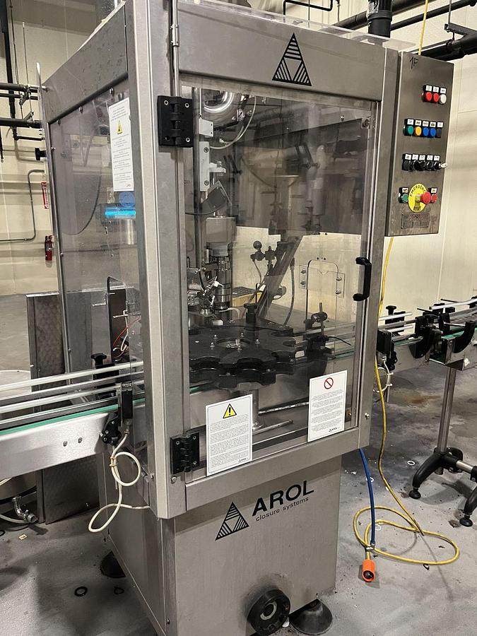 Used Used Arol Eagle PK single head capper