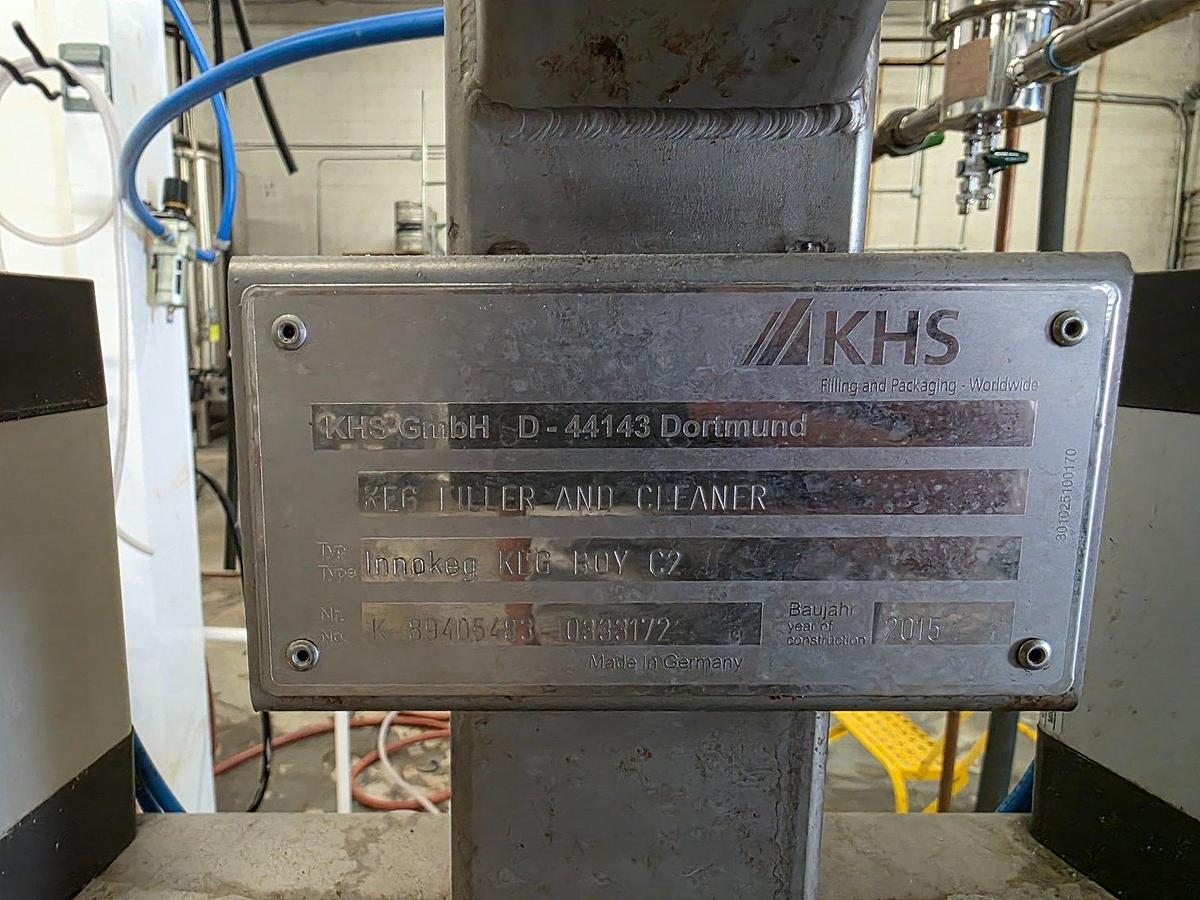 Used Used KHS Innokeg KegBoy keg cleaner/filler