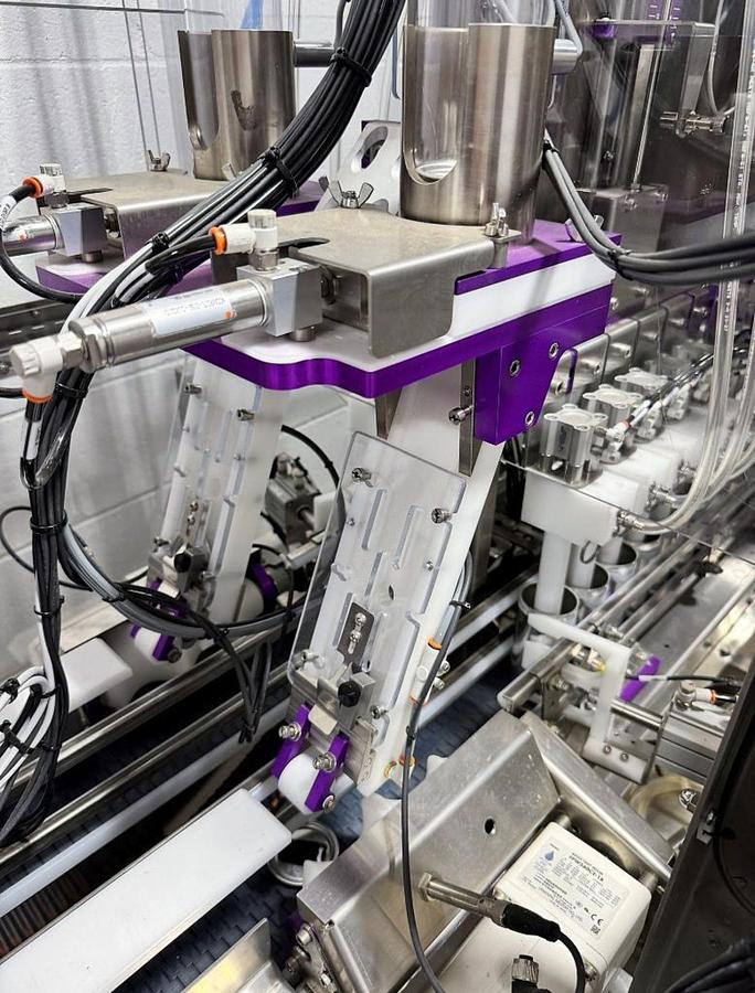 Used Used Twin Monkeys Beverage System Cimarron 10 head dual lane Canning Line