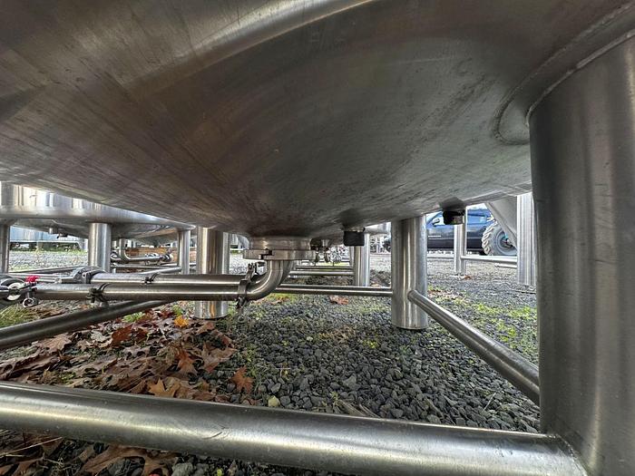 Used Used ABS 10 bbl Jacketed Brite Tank