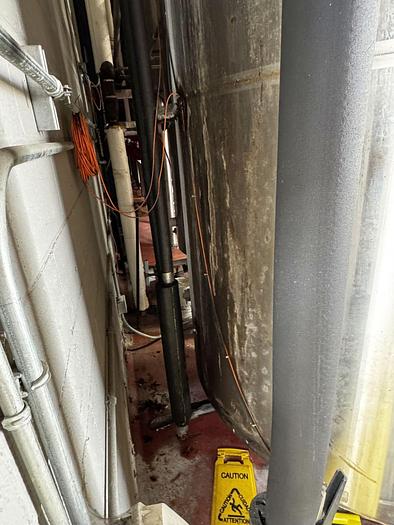 Used Used Marks Fabrication 90 bbl jacketed Hot Liquor Tank