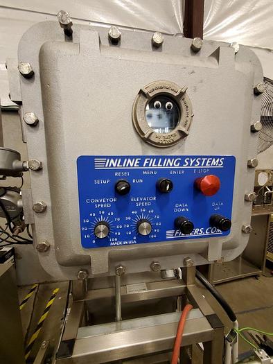 Used Inline Filling Systems model "NT" Inline Capper