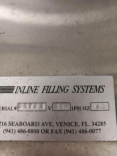Used Inline Filling Systems model "NT" Inline Capper