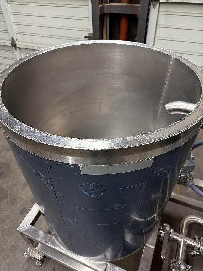 Used Marks Fabrication USA - 2 tank Mobile CIP Skid