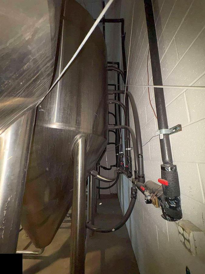 Used (3) available - Used PBST Pacific Brew 60 bbl / 1860 Gal Conical Jacketed Unitank Fermenters
