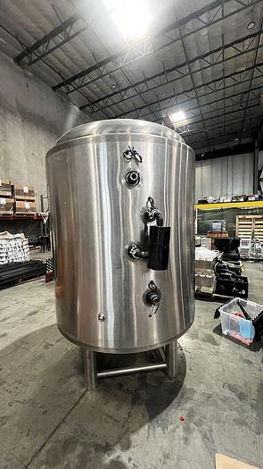 Used (1) Available - Used 15 bbl Jacketed Brite Tank