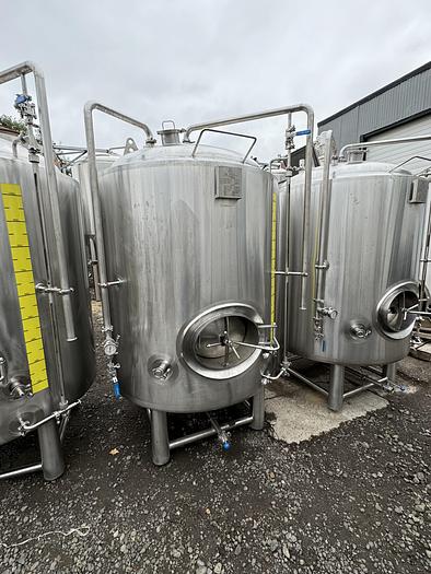 Used (4) Available - Used Cedarstone 10 bbl Jacketed Brite Tanks